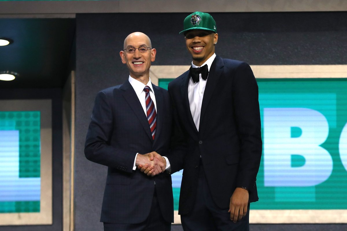 5 years ago today, Jayson Tatum became a Celtic ☘️