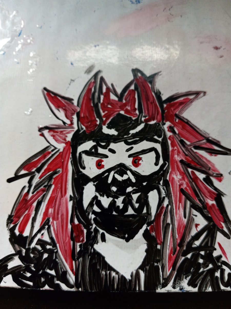 morteaforutoo's tweet photo. Playing around with the oni mask idea ♡w♡ https://t.co/fT8QiqFfjB
