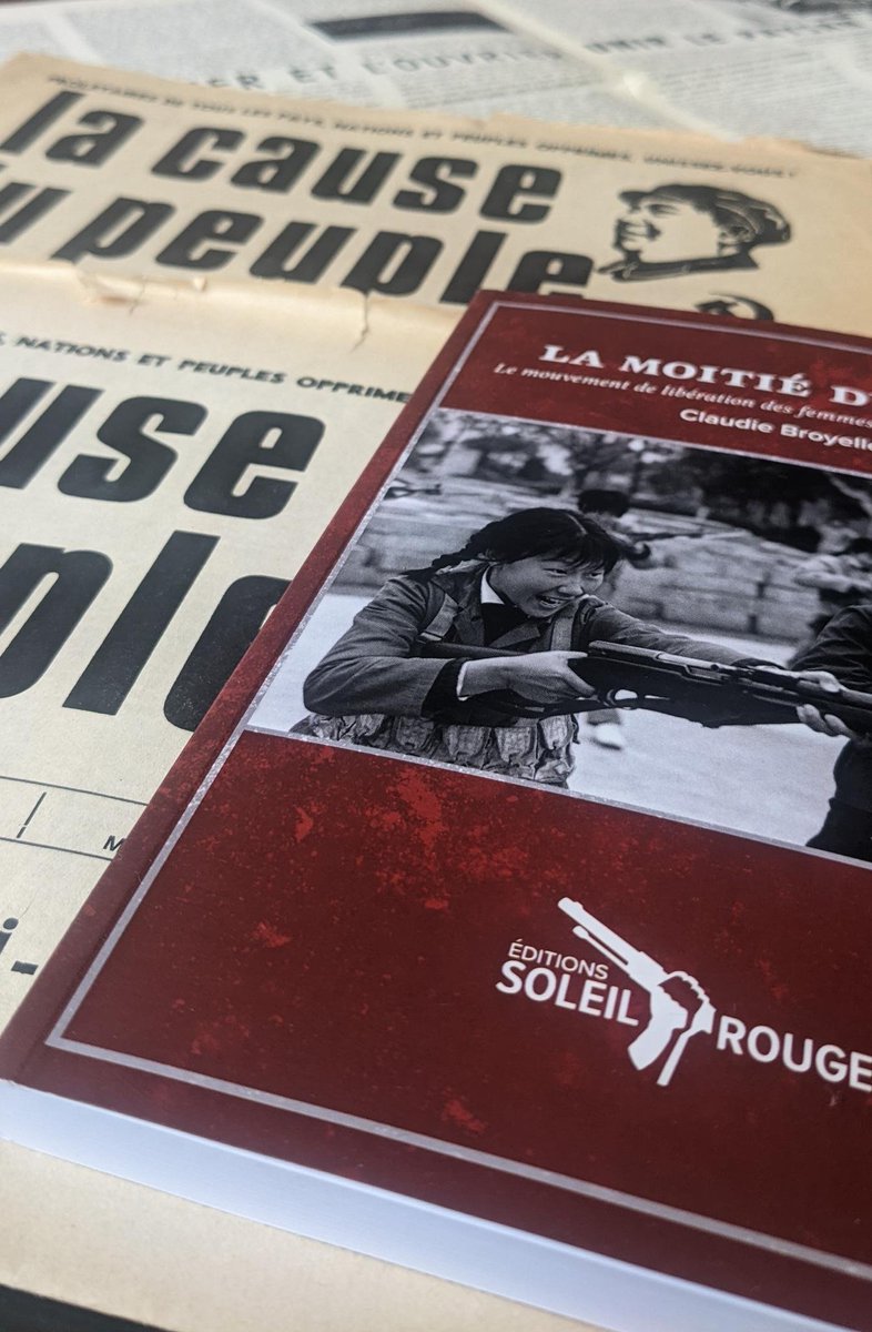 "La moitié du ciel" toujours disponible sur notre boutique [lien en bio] 
N'hésitez pas à acheter cet ouvrage essentiel au féminisme prolétarien ! 

#Communism #mlm #Feminism #feminisme #women #girlpower #maoism #BookTwitter