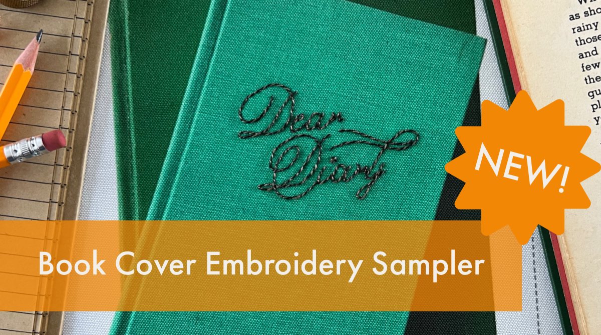 For the novel you always wish you'd written: Book Cover Embroidery. robert-mahar.com/shop/