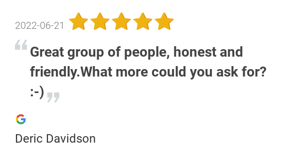 formaticpm's tweet image. New 5.0-star Review: &quot;Great group of people, honest and friendly.What more could you ask for? :-)&quot;