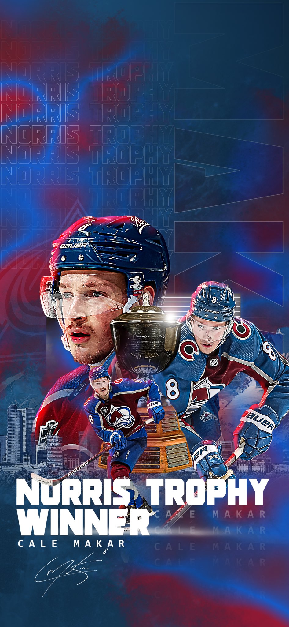 Colorado Avalanche on X: Never forget this iconic cup raise! Print:   #GoAvsGo  / X