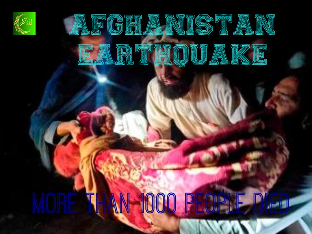 muneeburrehmanv's tweet photo. #Afghanistan earthquake current situation
more than #1000 people #died
And 1500 injured
.
.
.
#islamicworld
#islam
#standwithpalastine
#standwithiraq
#standwithkashmir
#standwithlabanon
#standwithbosnia
#standwithindianmuslims
#standwithhamas
#standagainstislamophobia https://t.co/kANDbOLCAc