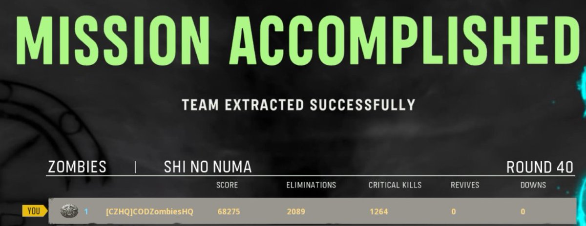 First Shi No Numa Impressions after 40 Rounds:
1.  Fun Little Map, won't compare to any of the CWZ Maps though
2.  Suffers from the 'Die Machine' Effect - only 1 place to refill armor
3. Lack of a 'Trials Machine' is a huge step back compared to CWZ

What do you guys think of it?