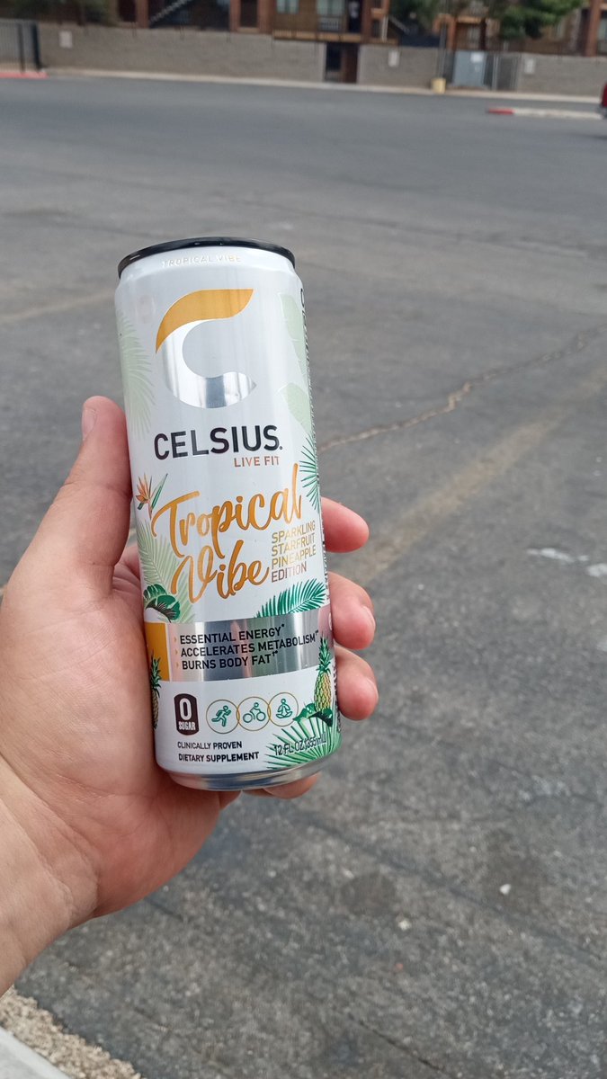 Out here working again but <a href="/cadebergman/"></a> got me hooked on these <a href="/CelsiusOfficial/">CELSIUS Energy Drink</a>. Give this man a sponsorship!