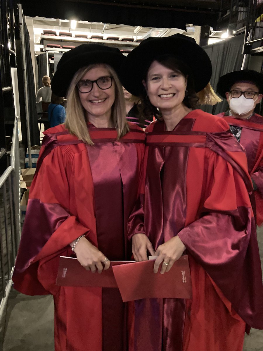 MUN_Nursing's tweet image. Wonderful to celebrate a special convocation with MUN BN, MN and PhD grads this afternoon at Mary Brown Centre! #mungrad @AGaudine @AprilPike12