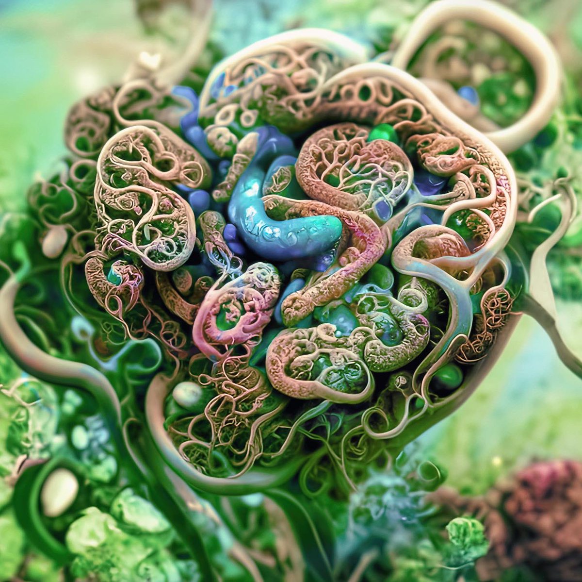 yosef_skampson's tweet photo. //ORGANOGENESIS
/CORPUSCULIZATION•III
#aiart #clipdiffusion #discodiffusion #vqgan #promptism #generativeart #bioalchemy #speculativebiology #dreambiology #organogenesis #bioart #speculativeecosystem #corpusculization #speculativeecology #sciart https://t.co/Rc4yikrRke