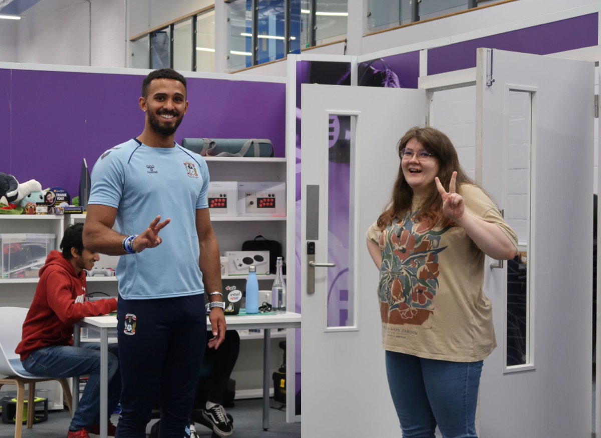 esportscentre_w's tweet photo. This week we wrapped up our after-school club with @AcademyWestwood &amp; @CannonParkSch 🤗

It's been a pleasure to deliver this with our partners @SBitC_CCFC and a special thanks is due to these two amazing humans who made every session brilliant 🥰 https://t.co/yKe9YaGA9V