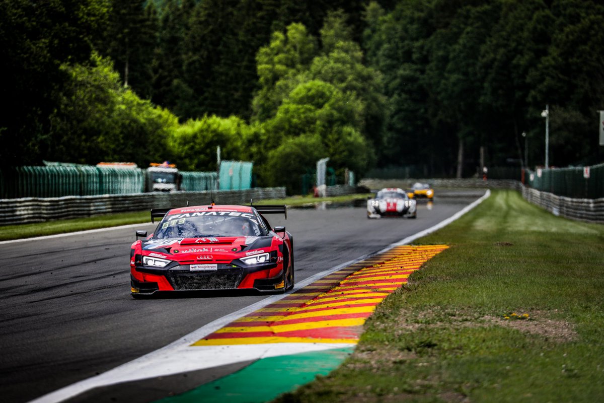 #Spa24H Test Days done ✅ 

The #26 Audi set the fastest time in Silver Cup with a 2:18.035 this morning (94 laps)

Strong pace and useful datas collected also for the #25 Audi (best laptime 2:18.290 and 109 laps)

Ready for the Big One

#FanatecGT #GTWorldChEu #PoweredbyMotul