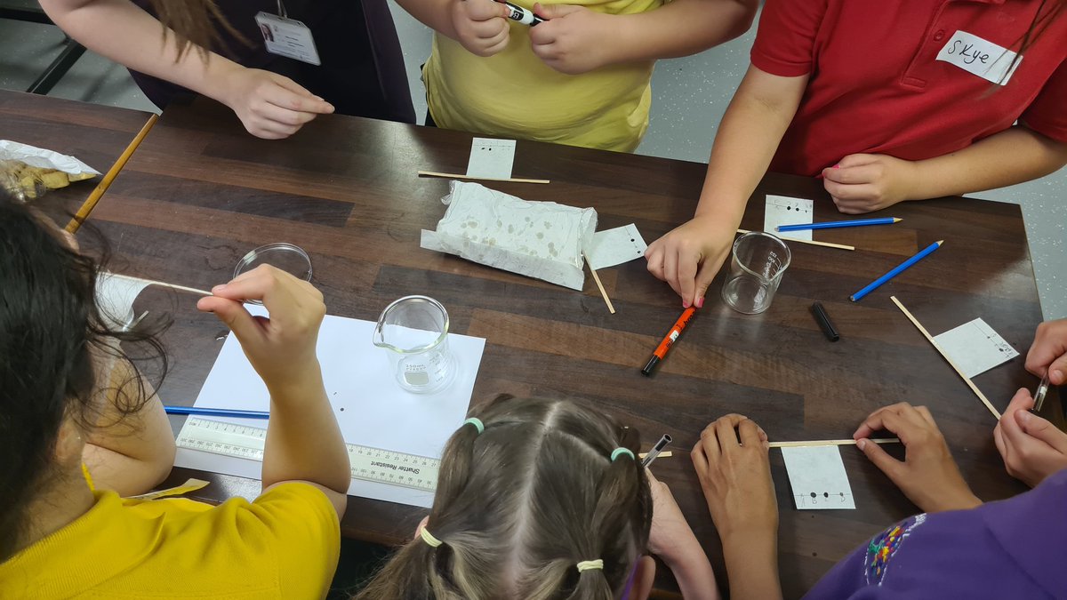Our year 6 students enjoyed their Science transition session today with <a href="/MissA_Brook/">Miss Brook</a> They loved becoming detectives 🕵️‍♀️ #inclusion #transition