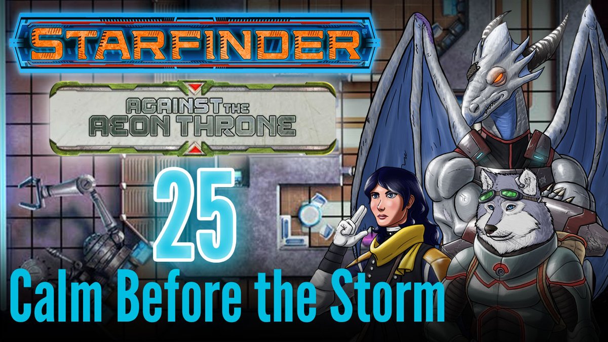 diceversashow's tweet photo. Happy episode day! Episode 25: Calm Before the Storm is out on YouTube, baby!

Join the crew as they spend a final day preparing for Gulta.

Follow the link to catch the new episode: https://t.co/et2PfISyI3

#starfinder @paizo #paizo #pathfinder #ttrpg #actualplay https://t.co/JXfhJyrZzj