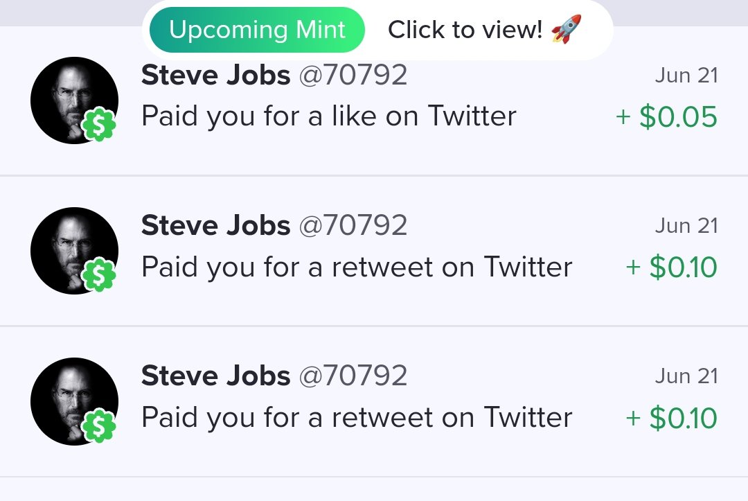 Rosa⚡$amargada (@felizmenteamar1) on Twitter photo Anyone else not receiving payments from Twetch jobs since yesterday?
<a href="/twetchjobs/">Steve Handjobs</a> <a href="/twetchapp/">Twetch</a> Anyone else not receiving payments from Twetch jobs since yesterday?
<a href="/twetchjobs/">Steve Handjobs</a> <a href="/twetchapp/">Twetch</a>