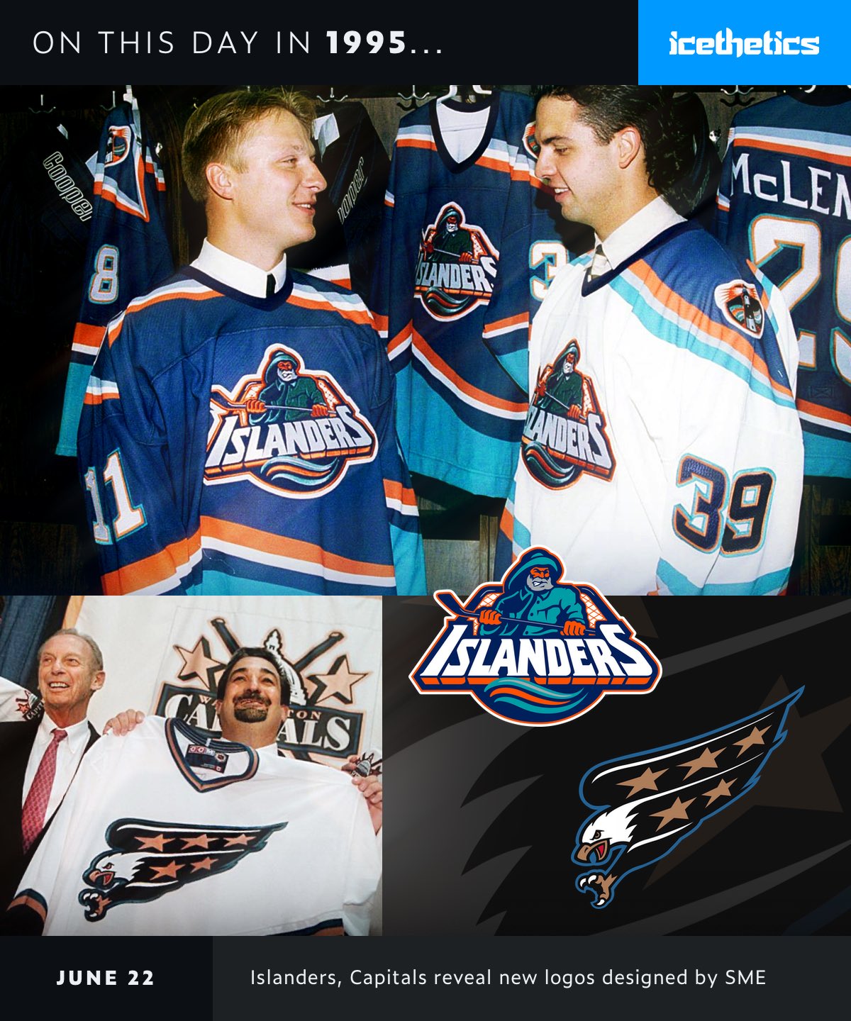 New York Islanders 1995-97 - The (unofficial) NHL Uniform Database