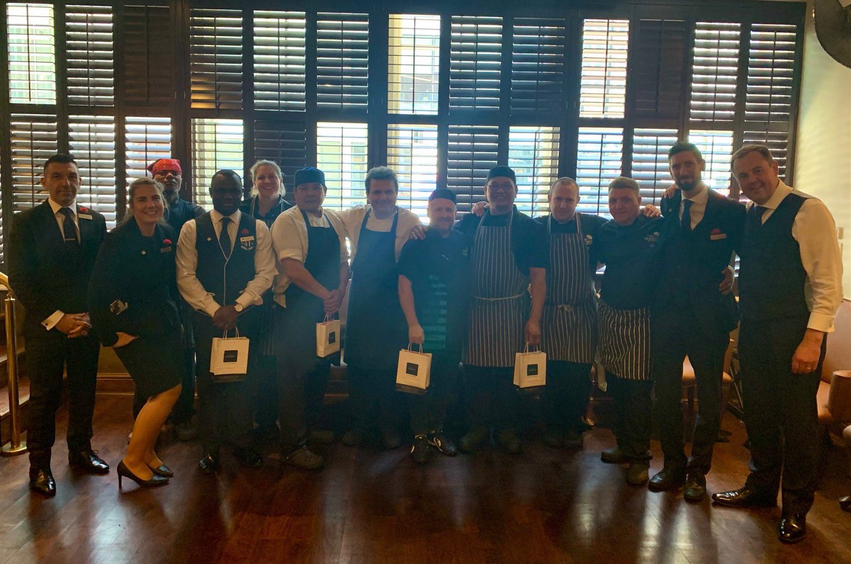 Nothing but a pleasure to celebrate #nationalkitchenportersday2022 with our incredible kitchen teams here <a href="/bbarlondon/">bbar & restaurant</a> <a href="/41Hotel/">41 Hotel</a> <a href="/rubenshotel/">rubenshotel</a> Guys, thank you for the sensational jobs that you all do, and for the vital contribution you make to our business