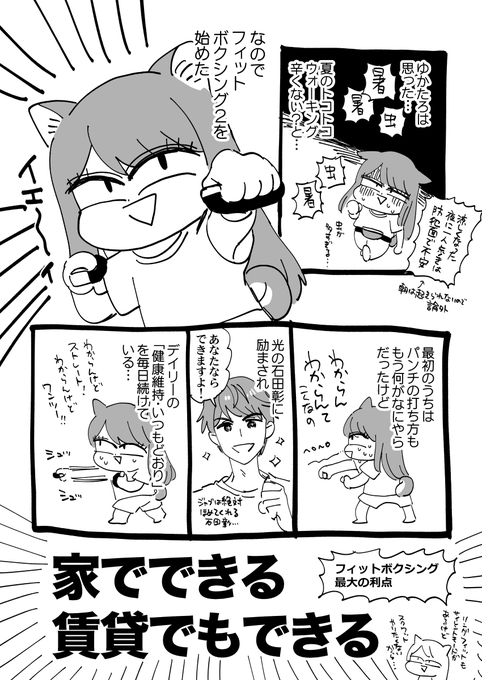 3週間ぐらい前からフィットボクシングを始めた人の日記です 