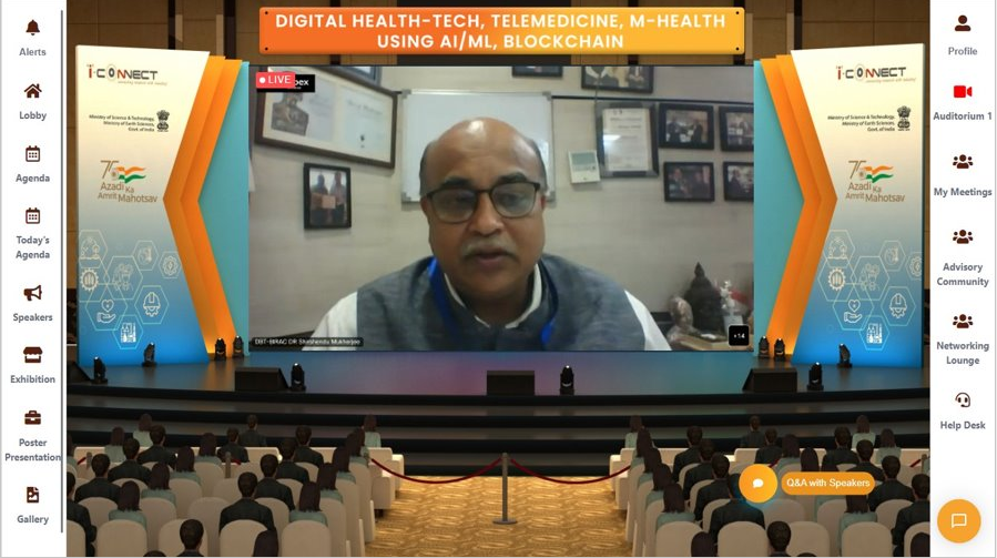 i_Connect75's tweet photo. Highlights from Today's #iconnect75 online event #2 - Digital Health-Tech, Telemedicine, m-Health using AI/ML, Blockchain.
#iconnect #AzadiKaAmritMahotsav #akam https://t.co/Jy8IoeV8gA