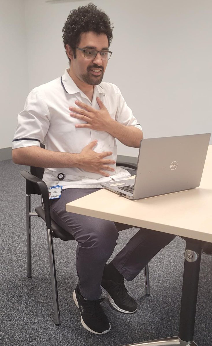 #PulmonaryRehab Awareness Week*
Day 3. Meet Senior Physiotherapist, Louis. 
We will continue to incorporate remote therapy as part of a hybrid model to improve access to, &amp; participation in PR💻 
<a href="/MidYorkshireNHS/">Mid Yorkshire Teaching NHS Trust</a> <a href="/prwukee/">Pulmonary Rehab Awareness (pulmonaryrehab@bluesky)</a> <a href="/CSPYorksHumber/">CSP Yorks & Humber</a> <a href="/theACPRC/">ACPRC</a> @NHSWakefieldCCG <a href="/asthmalunguk/">Asthma + Lung UK</a>