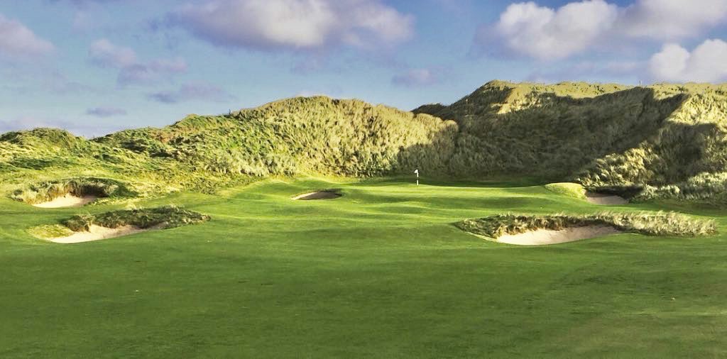 1st Hole, Doonbeg Golf Links, Doonbeg, County Clare, Ireland