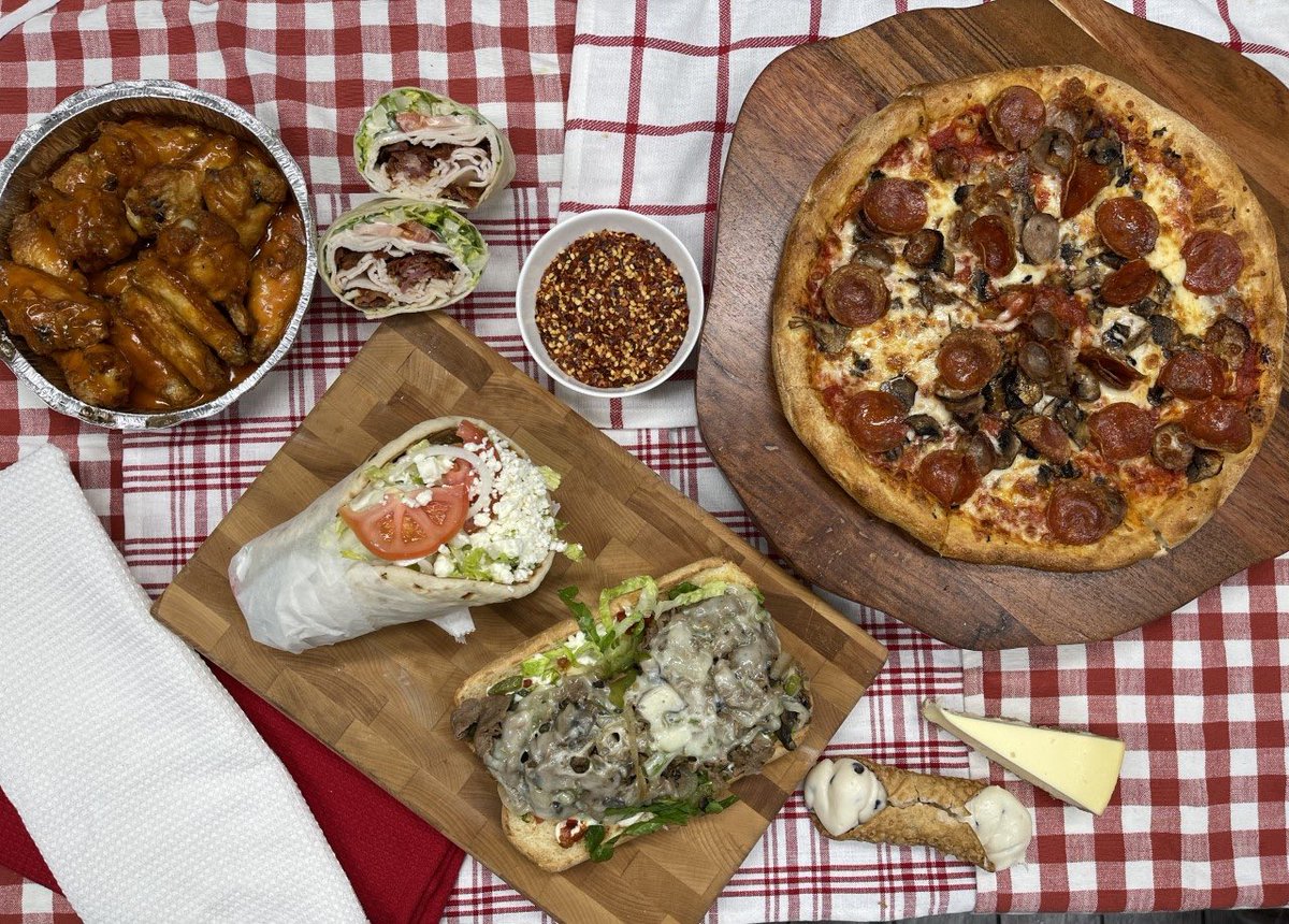 TheMoCoShow's tweet photo. Manny &amp; Olga’s Pizza is officially launching text to order at all of their locations today, June 22nd! You will be able to text the existing store number and place your order via text!

Visit https://t.co/YXUojB9MHQ for menu and locations!

#sponsored https://t.co/AtI2Bvdowl