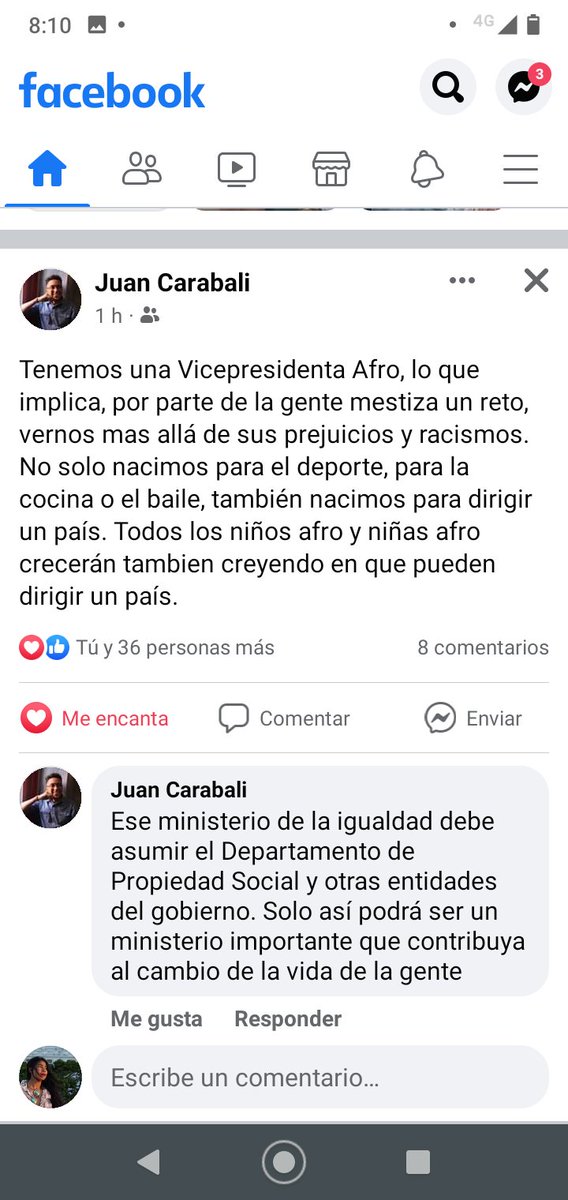FrinnyTorres's tweet photo. Estaremos con muchísimo amor aportando a que las cosas se alineen, comunicando las buenas ideas, como está de Juan Carabali. https://t.co/ZWUeSeHAmd