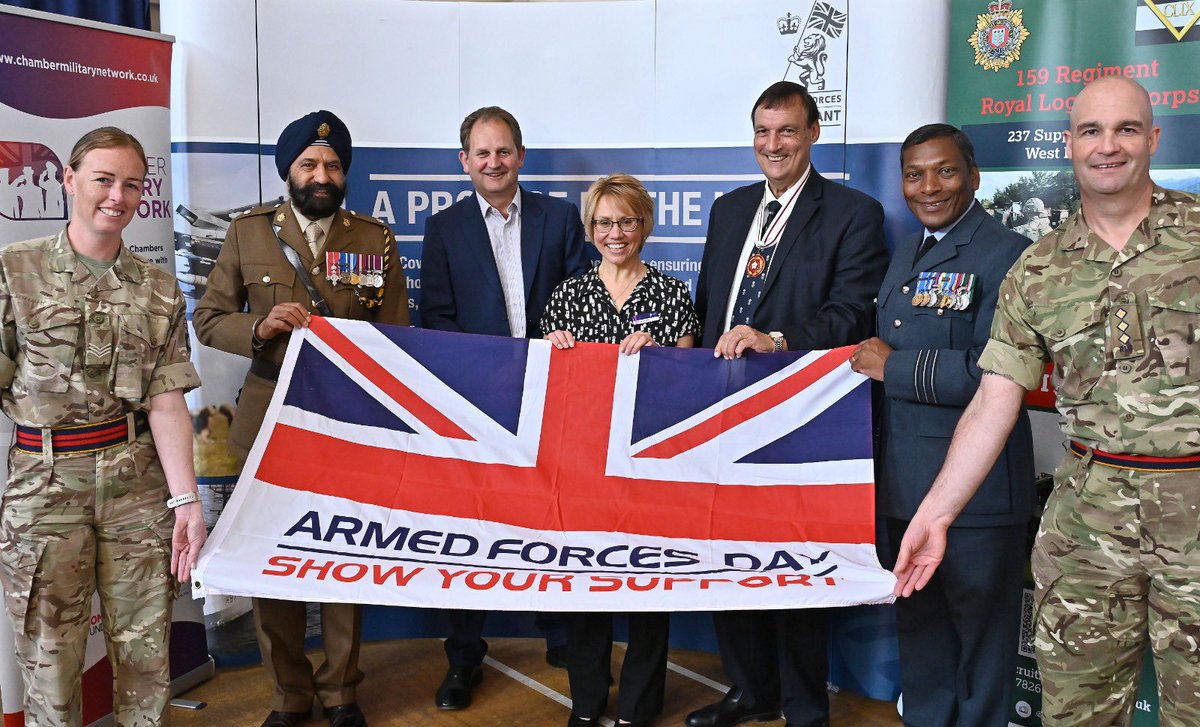 BCCCmembers's tweet photo. This morning we were in West Bromwich for the #ReservesDay event to hear about Armed Forces Reservists and benefits to business. Thank you to all who gave their time today and for their inspiring work. #ArmedForcesWeek https://t.co/rTky7OGGjo