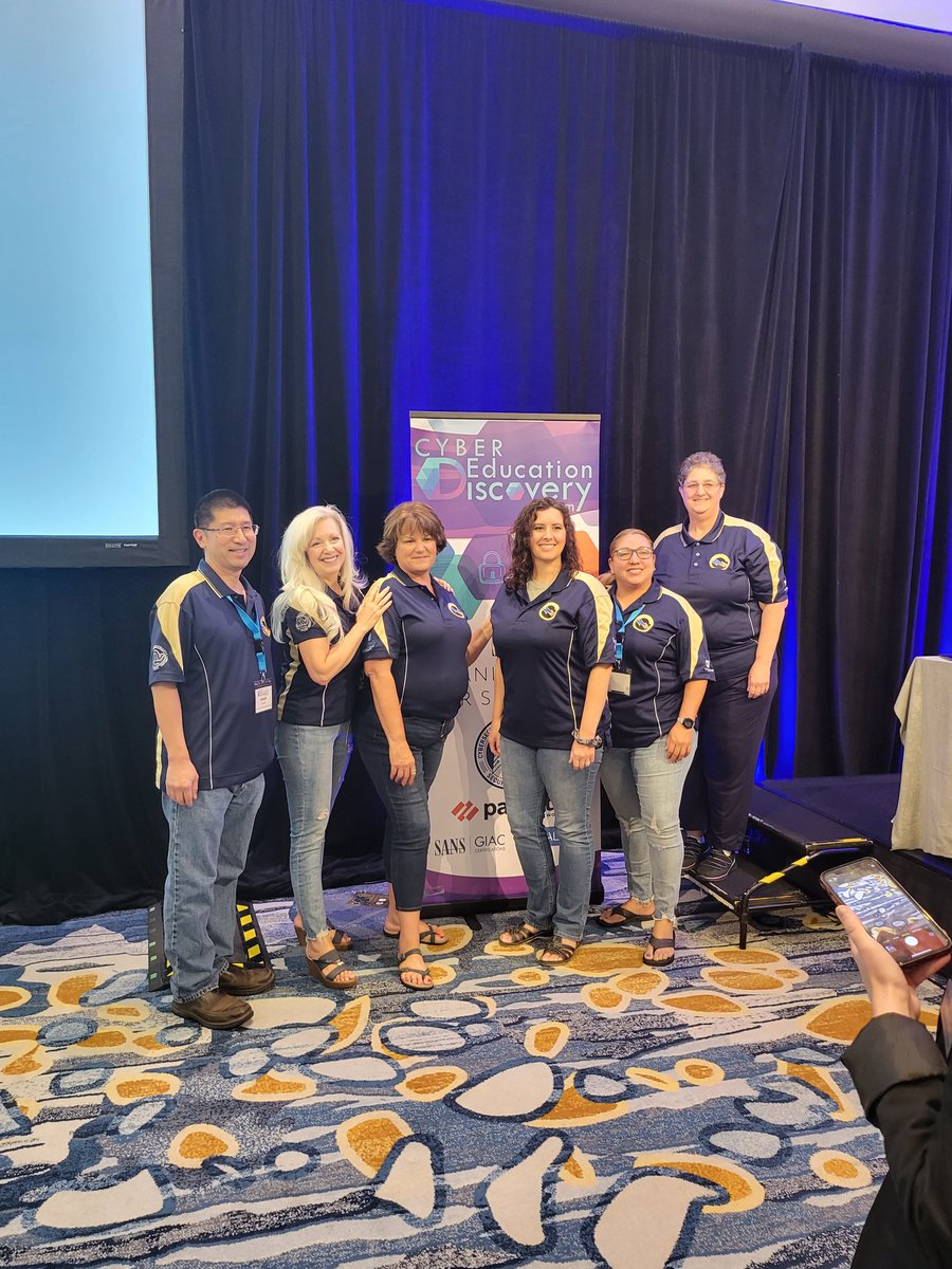 WillieH71678203's tweet photo. What an amazing three days at our #CEDF! Celebrating our amazing teachers and the amazing work they do each do enriching the lives of student across the country and making them more cyber aware! . #Amazing_Cyber_teachers, #cyber #cyber_awareness https://t.co/ToU1pjOLY7
