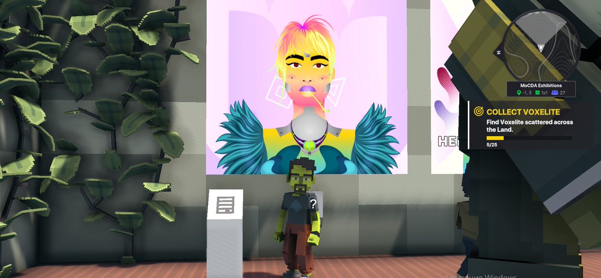 AlzbetaDarla's tweet photo. @TheSandboxGame @worldofwomennft I just participated in the #TheSandbox weekly contest for a chance to win 200 mSAND! I found the art piece, check out my screenshot below!
👇 https://t.co/toK4x6QebT