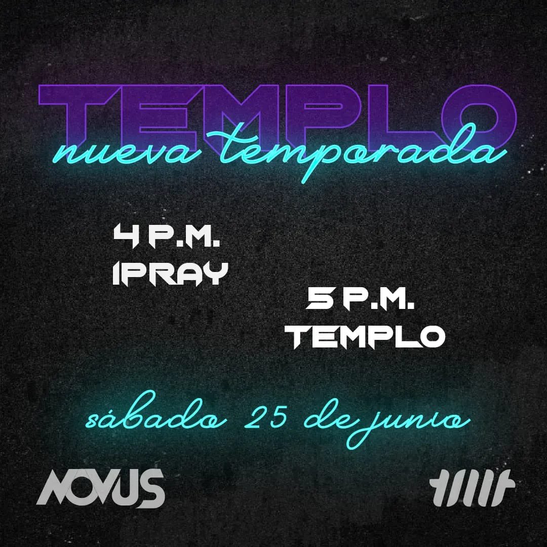 wearetMt's tweet photo. No te pierdas este sábado 25 de Junio nuestro inicio de serie, invita a tus amigos para que puedan conocer y conectarse con Dios. ¡Te Esperamos! https://t.co/aeF2rUfJJ7
