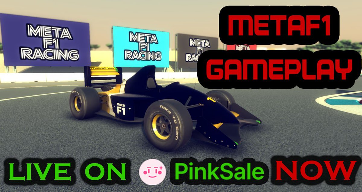 HGursu's tweet photo. Meta F1 Token is a game metaverse based on the first Race2Earn concept that brings Formula-1 to the blockchain 
 
  JUNE 17 PRESALE ON PINKSALE 

 ✅  KYC &amp; Audit
 ✅ CMC soon
 ✅ No vesting 

 Telegram: https://t.co/QrltPKLFJ8

##maxverstappen33 ##gomax https://t.co/xdqc6SjWPI