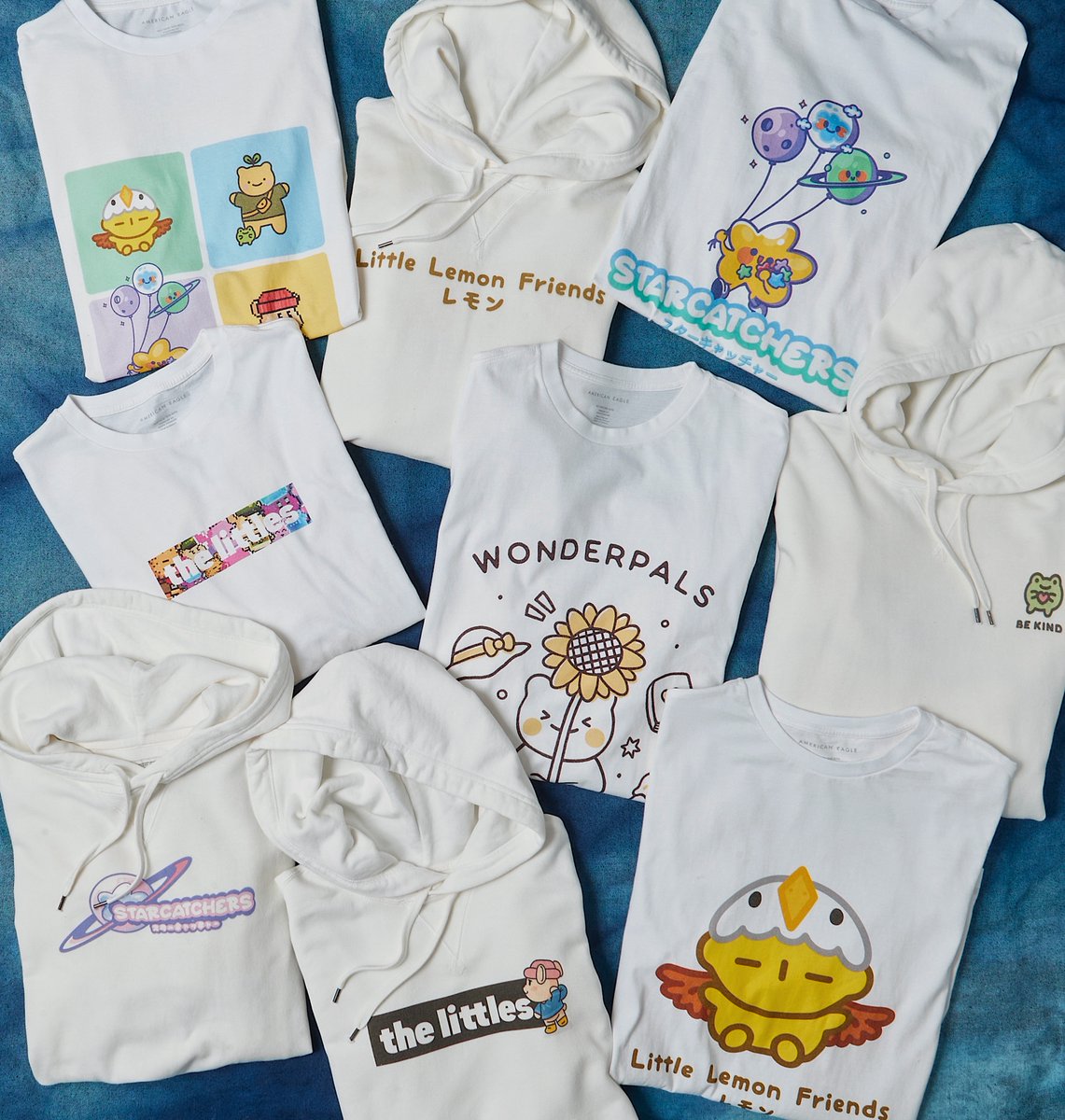 We partnered with four of our fave community-driven NFT collections to create the NFT Apparel Shop! 🤩 Check out the limited-edition tees and hoodies online now: on.ae.com/6008bWgbE