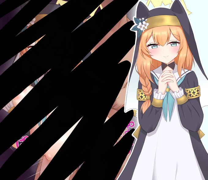 こちらの黒塗り無し版を金曜日夜に投稿予定です!マリーのえっちなイラストになりますよろしくおねがいします! 