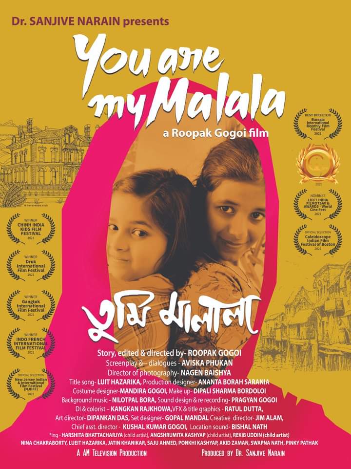 limineog's tweet photo. Wow! Another great news for the team of "TUMI MALALA". One more award added to the bag. Received another award at *Beijing International Children Film Festival, 2022. Congratulations TEAM 'TUMI MALALA".. CHEERS to us.😍✌️❤️ https://t.co/BPfVzmrsRh