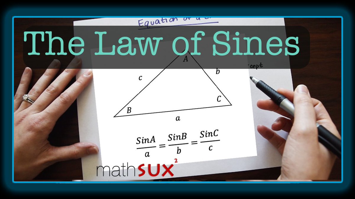 mathsux_org's tweet photo. Greetings #math peeps! Looking to review the Law of Sines for finals? Check out this post here with plenty of practice questions and explanations!! Happy calculating! ✨⬇️📚

https://t.co/DItXwgbBrY

#regents #finals #ITeachMath https://t.co/FawmTuRdCd