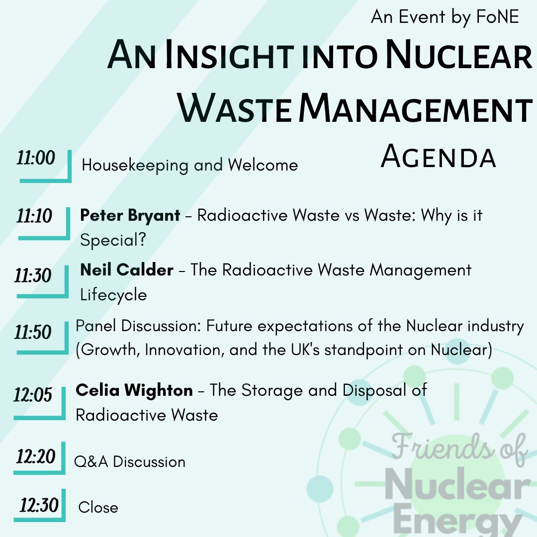 FoNuclearEnergy's tweet photo. Here is the agenda for our event in collaboration with the UEA Engineering Society. 

REGISTER HERE:  https://t.co/akkXn4Eemd

@NI_YGN @WiNuclear @engineeringuea 
  #nuclear #nuclearpower #netzeroneedsnuclear #fone https://t.co/ZMVb7R8rh8