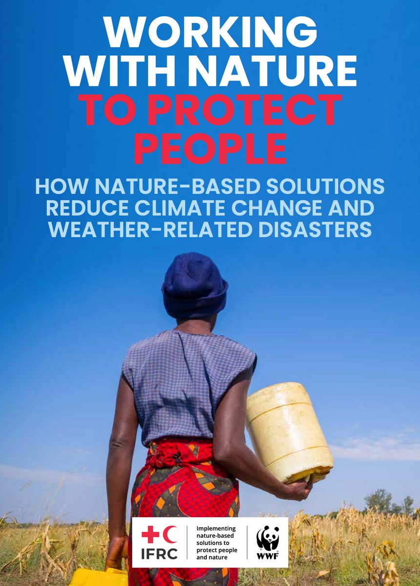 PlanAdapt's tweet photo. 🆕 Working with nature protects people!
Check out @ifrc & @WWF's #FlagshipReport showing how #Nature-BasedSolutions can reduce the likelihood of #ClimateChange events occurring & how they can save lives by supporting vulnerable communities to #adapt!
👉 https://t.co/ZNx8WYe2DO https://t.co/xgvePHxUz6