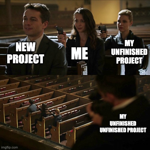 XenoxDev's tweet photo. Unfinished projects :(
#codingmeme #code #codenewbies https://t.co/9VQqww18GH