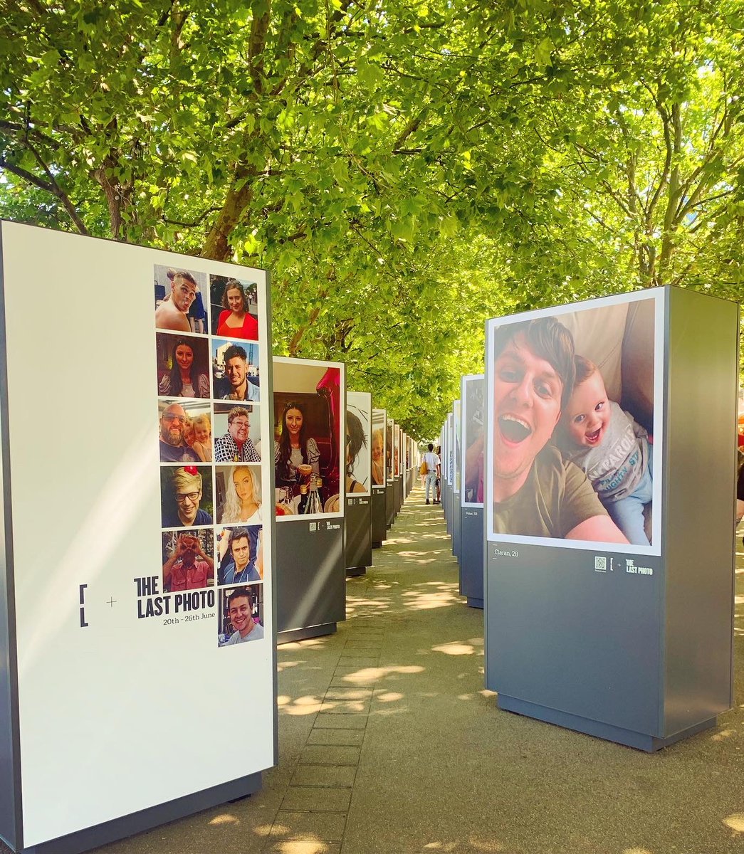 jackrooke's tweet photo. For a decade this year I’ve been an ambassador for @TheCALMzone &amp; I feel this is one of their most powerful campaigns ever.

The Last Photo exhibition showcases the final photo taken of people who took their own life. It subtly yet powerfully reminds us how pain can be hidden. https://t.co/Mb5Rrax9lM