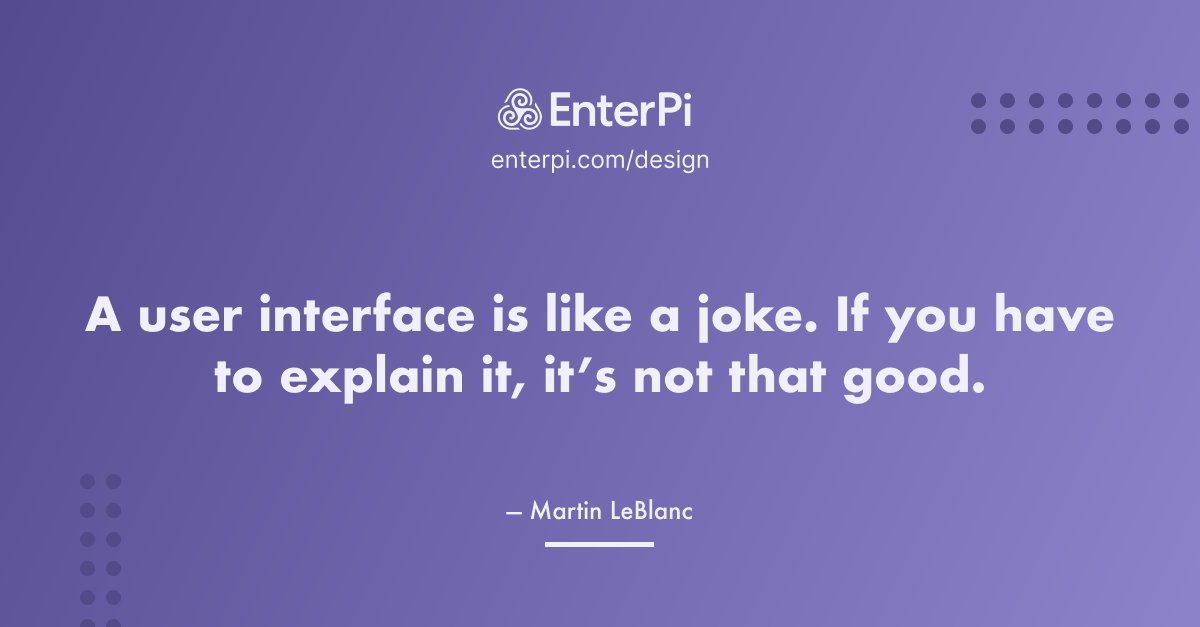 enterpi's tweet photo. All jokes aside, creating a UI that makes your user's life easier is no joke..

#ui #ux #uidevelopment #uxdevelopment #uideveloper
#uxdeveloper https://t.co/Kl8KzQZX7R