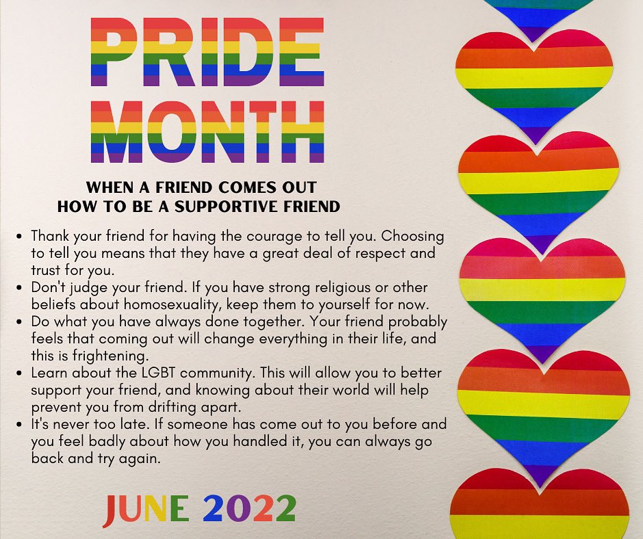 rutgerssaac's tweet photo. Continuing to share our support during Pride Month! Here are 5 Things You Can Do To Be Supportive ♥️🧡💛💚💙💜

𝐓𝐡𝐞 𝐂𝐞𝐧𝐭𝐞𝐫 𝐟𝐨𝐫 𝐒𝐨𝐜𝐢𝐚𝐥 𝐉𝐮𝐬𝐭𝐢𝐜𝐞 𝐄𝐝𝐮𝐜𝐚𝐭𝐢𝐨𝐧 𝐚𝐧𝐝 𝐋𝐆𝐁𝐓 𝐂𝐨𝐦𝐦𝐮𝐧𝐢𝐭𝐢𝐞𝐬 🔗⬇️
https://t.co/RM751ZmqaX https://t.co/gq55YVuM1b