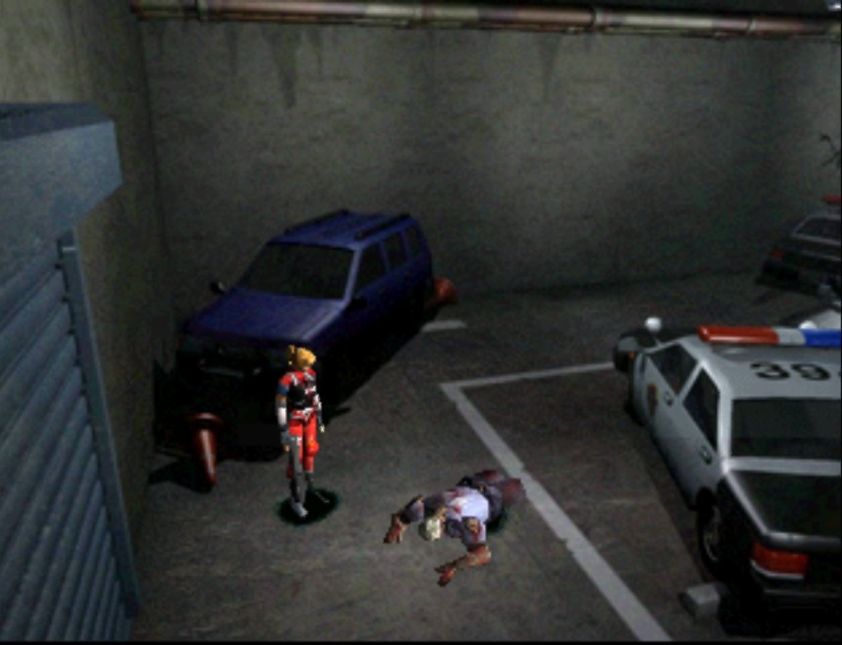 DPerkeleeee's tweet photo. Wake up! @#):(@):(#@ make up!
#REBHFUN
#biohazard2prototype https://t.co/czYofWL8vG
