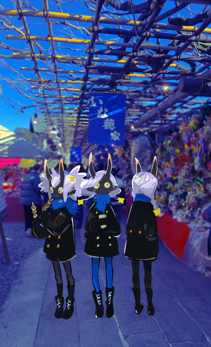 #最近フォローした方は知らない過去絵を晒す 