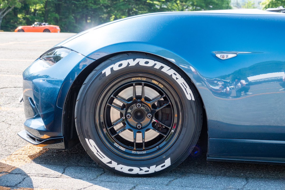 あなたのホイールとタイヤは ENKEI×RS FACTORY STAGE RPF1RS 195SPL 15