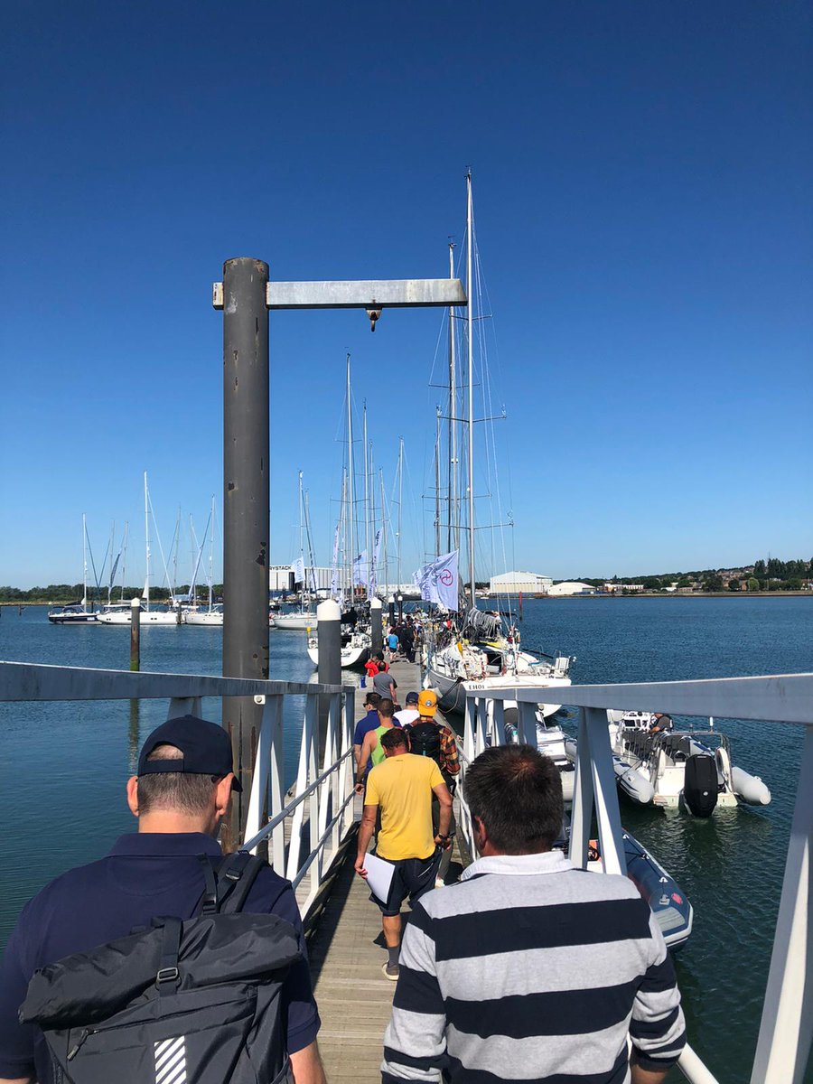 Alscient's tweet photo. ⛵️Team Alscient have set sail! ⛵️

Perfect conditions today for Lee, Mark and Marcelo. The next two days will see them racing around the Isle of Wight for the Salesforce Regatta.

Good luck!

#Salesforce #SalesforcePartner #TeamWork https://t.co/ueFS3xmodD
