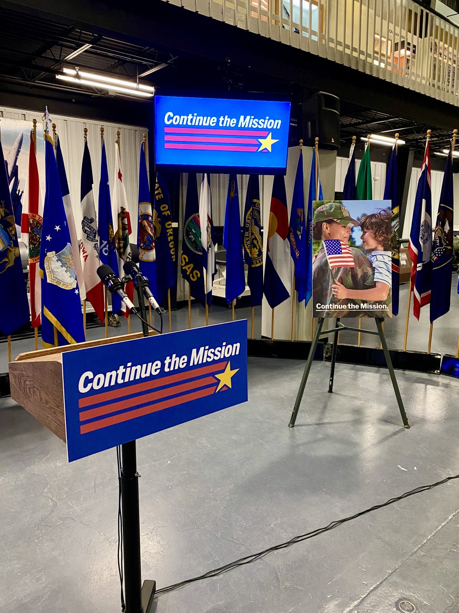 MyFLFamilies's tweet photo. Happening soon: First Lady Casey DeSantis will announce a new initiative, Continue the Mission, which will encourage veterans, former law enforcement and their spouses to continue serving their communities through roles in child welfare. https://t.co/kLcA78Fmc7