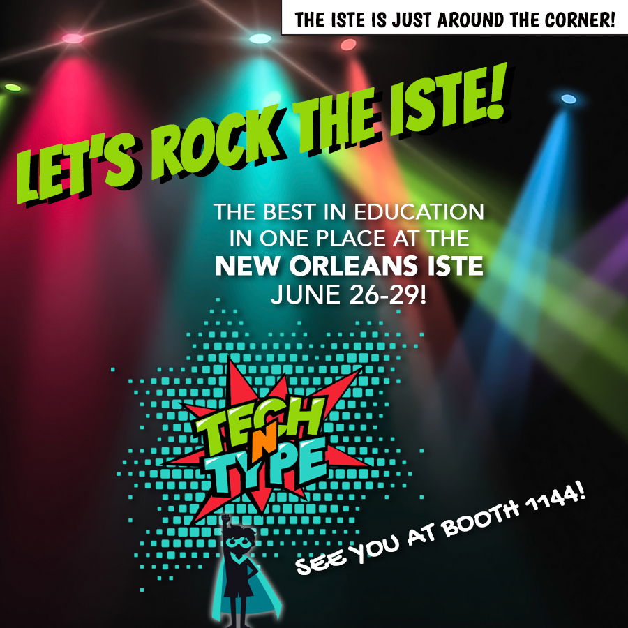 The ISTE show is fast approaching and we are feeling the energy!!!

#isteconnects #digitaleducation #teachersofinstagram #techntype