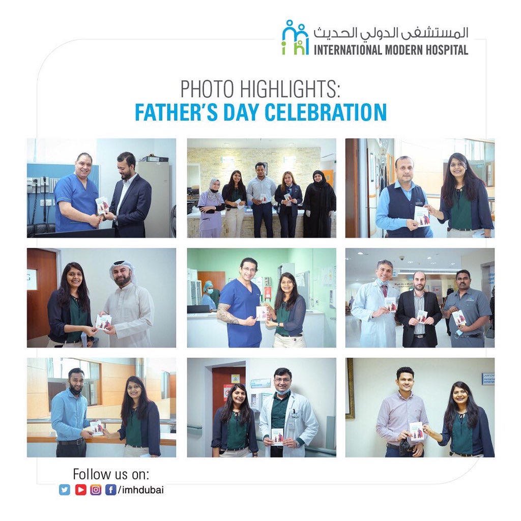 Photo highlights from our Father’s Day Celebration. #imh #imhdubai #itsmyhospital #fathersday #father #fathersday2022