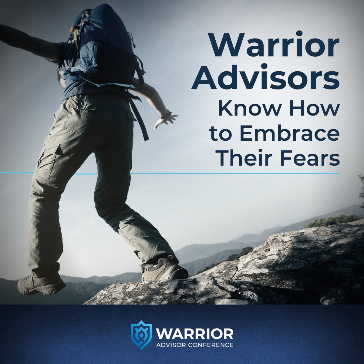 Today, let’s shake our fears. @Dom Raso’s challenge for #WarriorAdvisors: List your top 3 fears, and: Why you fear them How they’re limiting you Let’s embrace them together! WarriorAdvisorConfrence.com #SeekBattle #CrushIt #RFGWC22 #FinServ