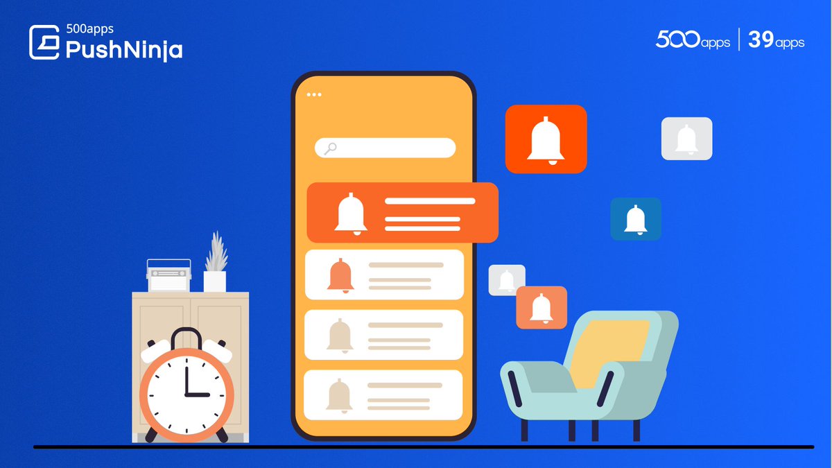 pushninja's tweet image. Improve customer relationship management by utilizing event triggers. 
#PushMessages #PushNotificationTool