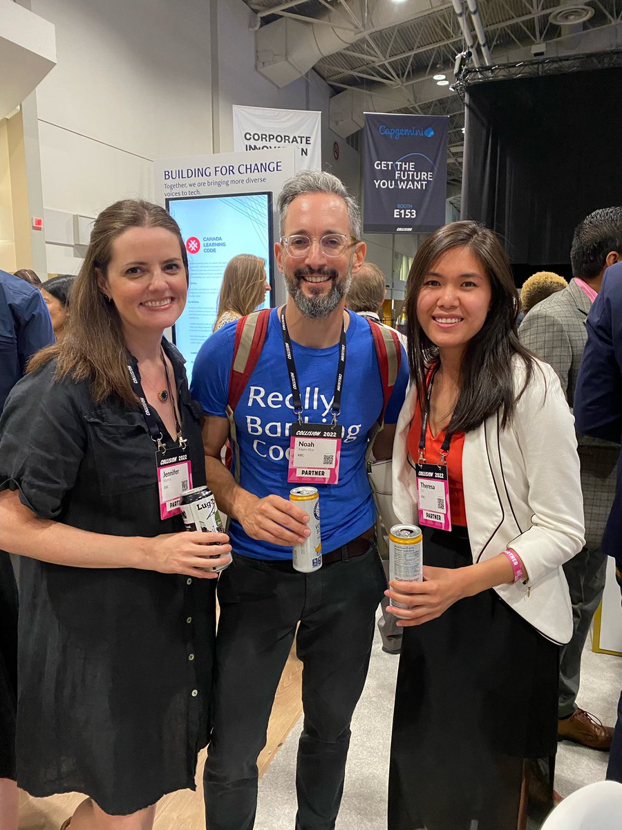 #CollisionConf day one was a blast! The <a href="/RBC/">RBC</a> Women in Tech Lounge was *the* place to be. Was great connecting with old friends and colleagues #IRL after so long.