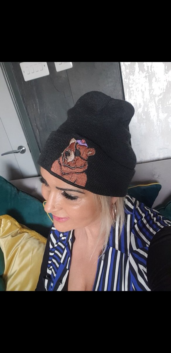 sc07bom's tweet image. Been making embroidered hats with my bears to sell! Can put your bear on a hat too all available any colour just send image of your bear! £20 posted 🌐  can buy though @etsy also @FancyBearsMeta #merch @BartekSibiga #FBM #FancyBears #NFTcommunity #NFTCollection #hat #forsale